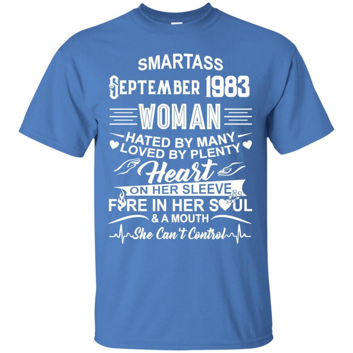 Women’s “Hated By Many Loved By Plenty” Shirt – Smartass September 1983