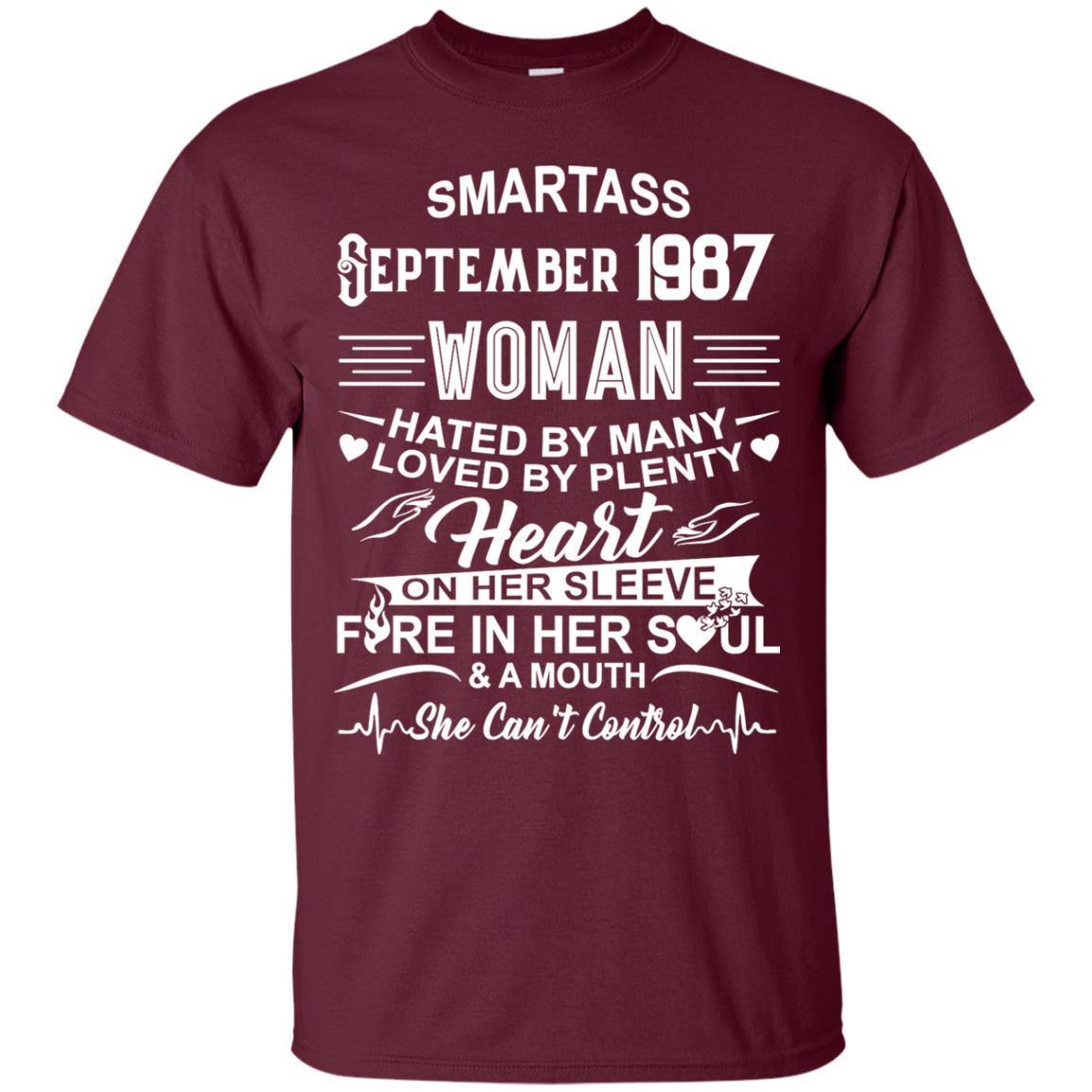 Women’s “Hated By Many Loved By Plenty” Shirt – Smartass September 1987 Women’s “Hated By Many Loved By Plenty” Shirt – Smartass September 1987