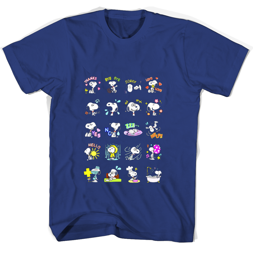 Snoopy Icons T Shirts