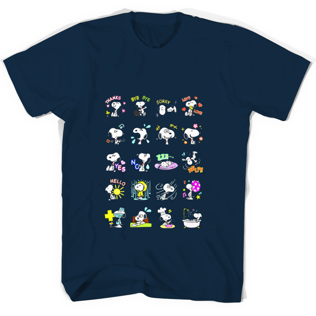 Snoopy Icons T Shirts