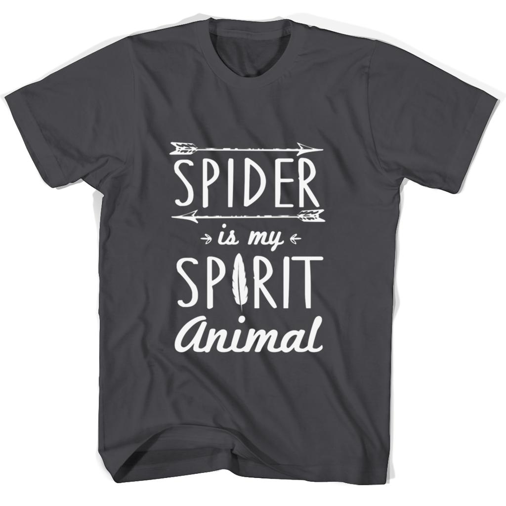 “Funny Spider Is My Spirit Animal T-Shirts – Show Your Personality!”