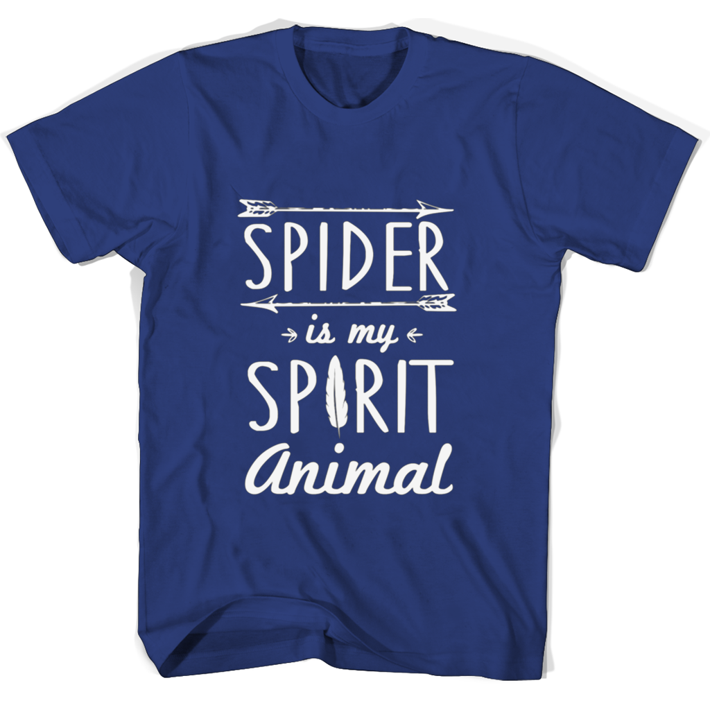 “Funny Spider Is My Spirit Animal T-Shirts – Show Your Personality!”