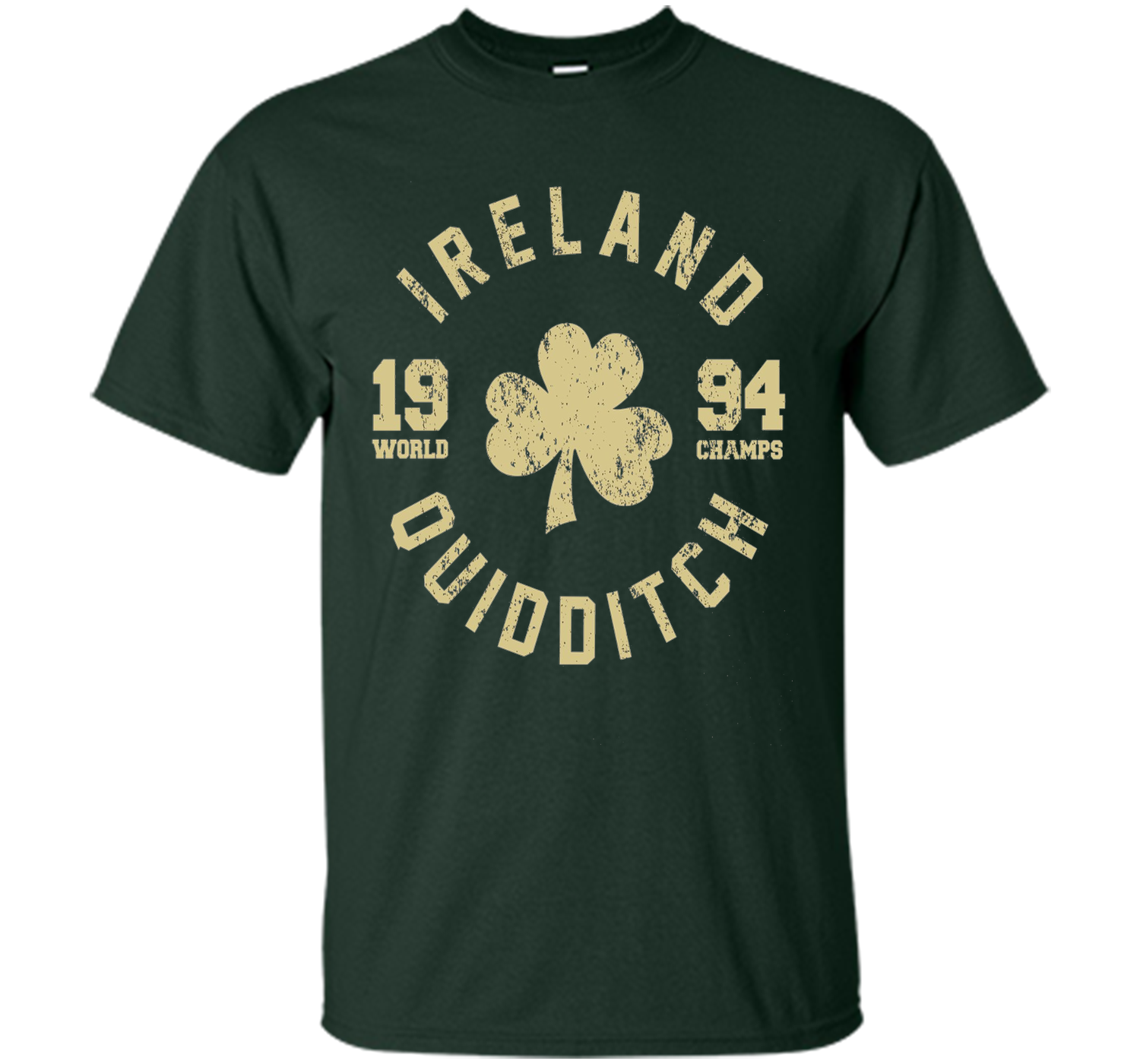 St. Patrick’s Day Irish Quidditch Tee T-Shirt – Show Your Irish Pride!