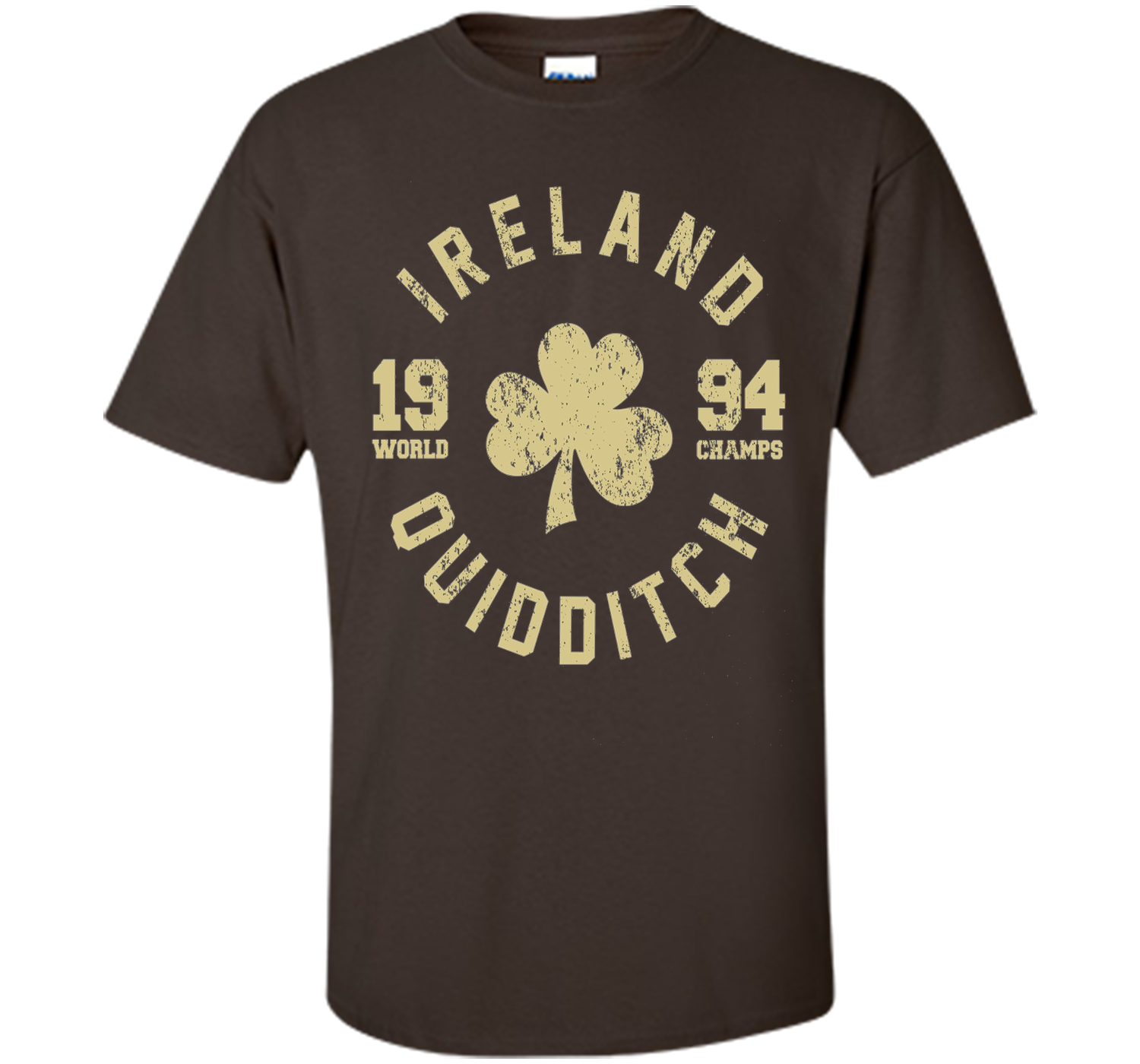 St. Patrick’s Day Irish Quidditch Tee T-Shirt – Show Your Irish Pride!