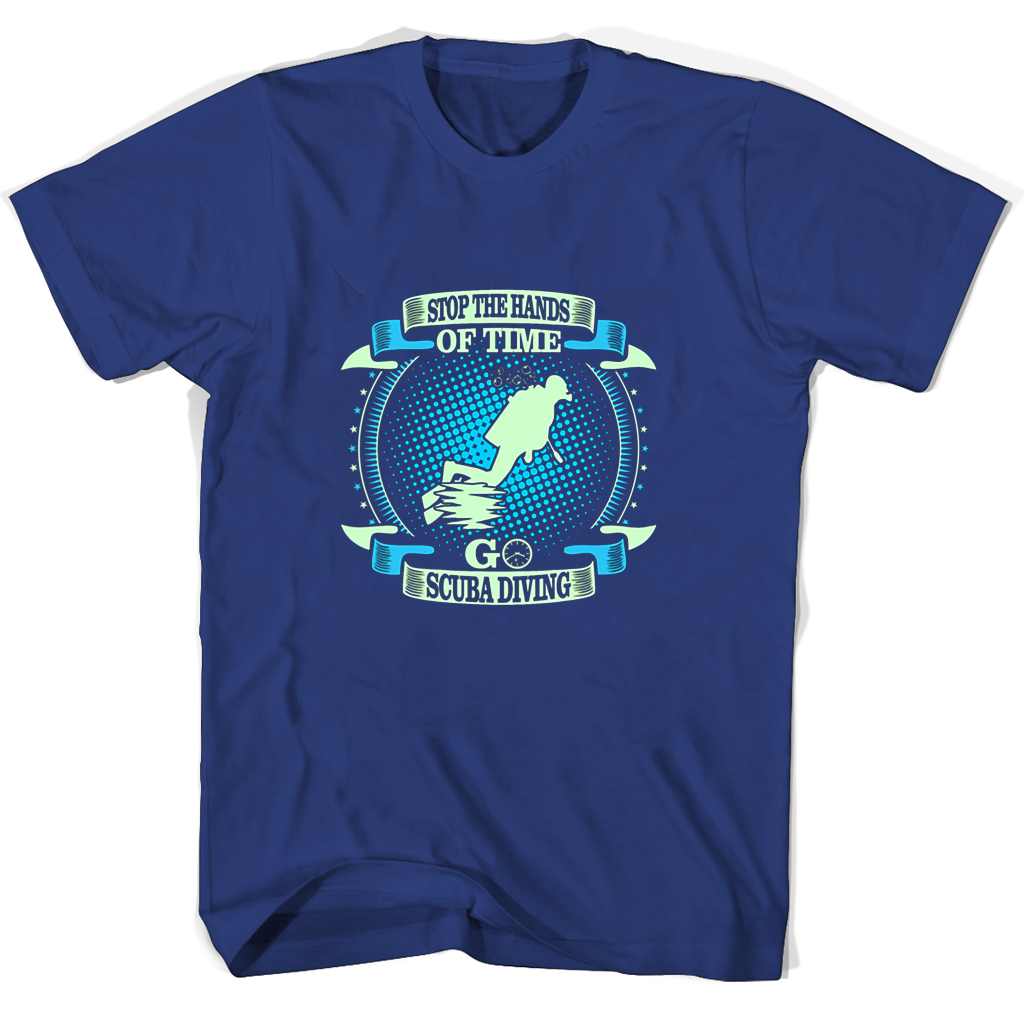 Scuba Diving T-Shirts: Stop Time & Go!
