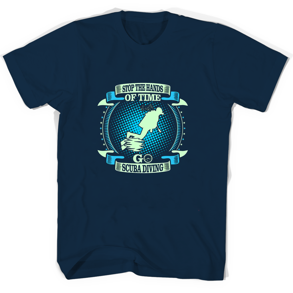 Scuba Diving T-Shirts: Stop Time & Go!