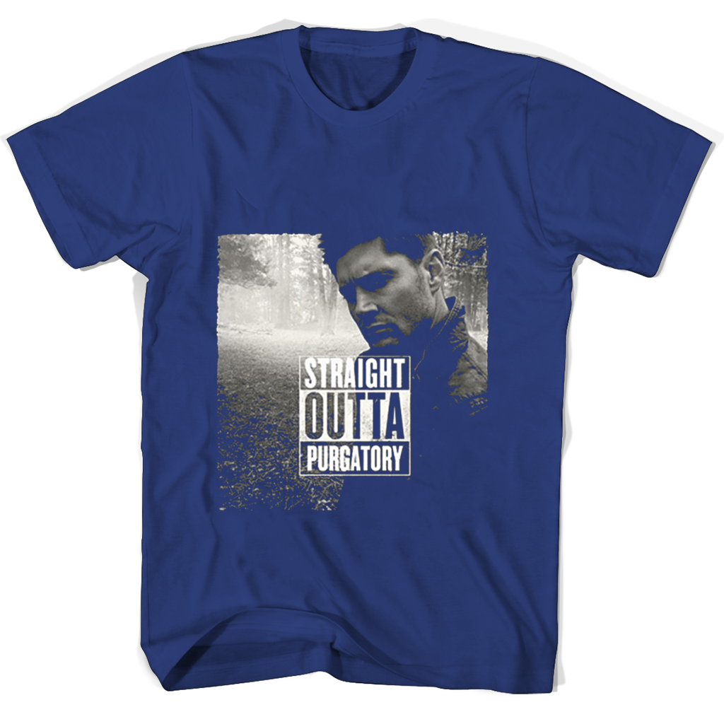 Supernatural T Shirts: Straight Outta Purgatory Supernatural T Shirts: Straight Outta Purgatory