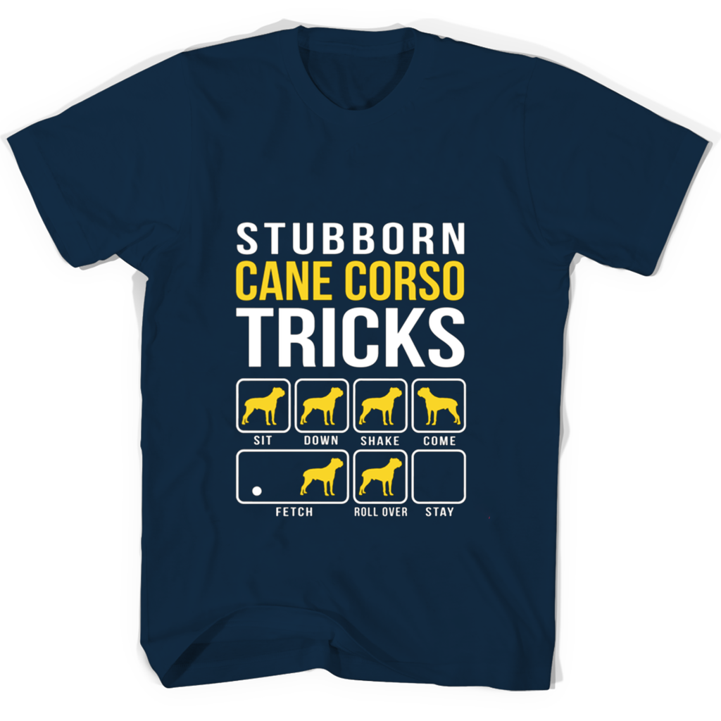 Cane Corso Tricks T-Shirt: Show Off Dog Skills Cane Corso Tricks T-Shirt: Show Off Dog Skills
