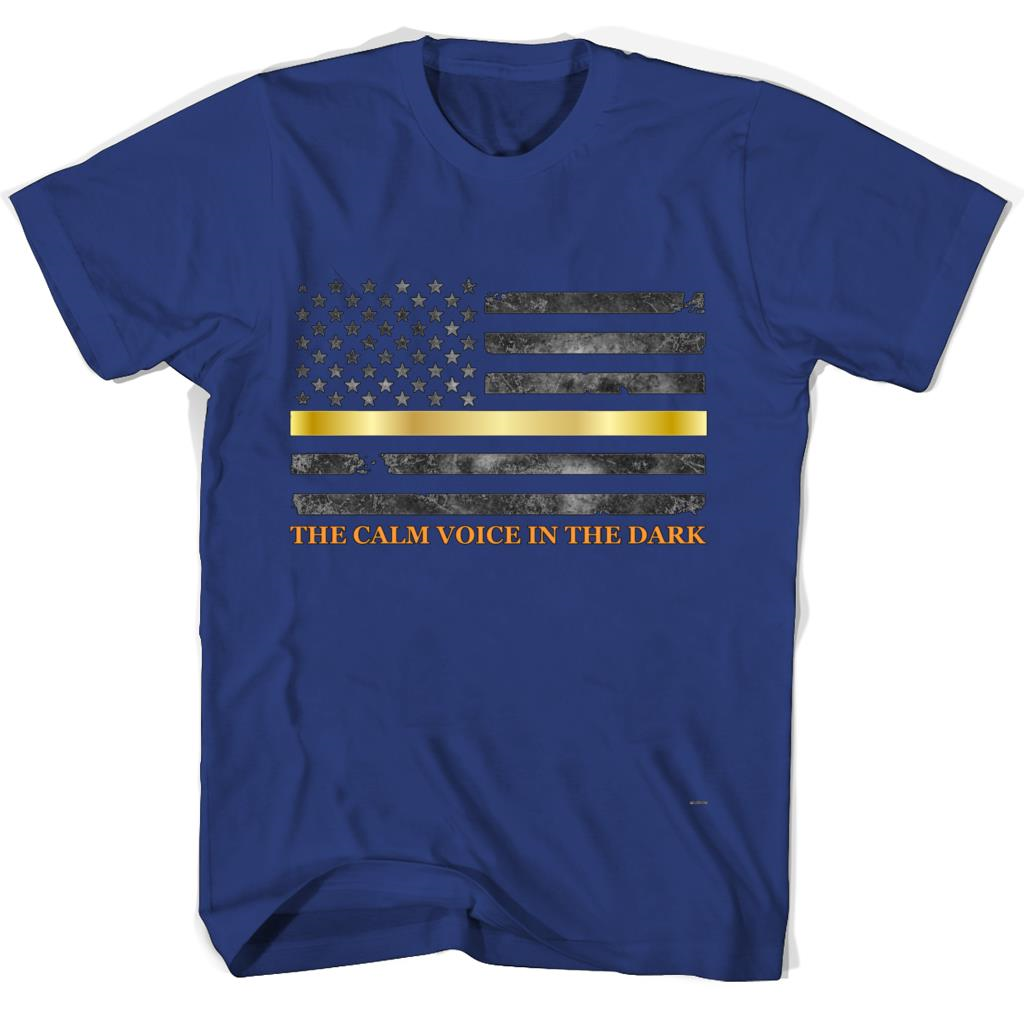 Thin Gold Line – Thin Yellow Line – 911 Dispatchers Tshirt Thin Gold Line – Thin Yellow Line – 911 Dispatchers Tshirt