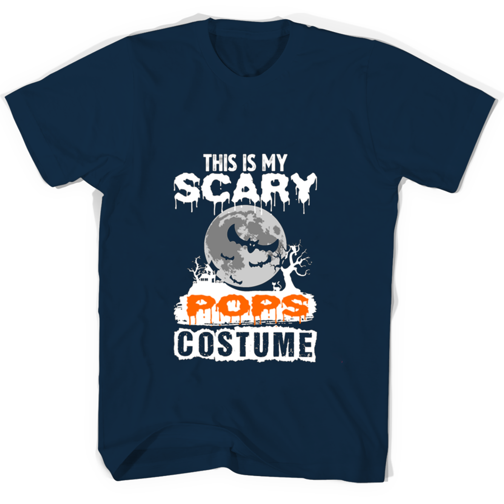 Scary Pops Costume Mug T Shirt | Halloween T Shirt for Men & Women Scary Pops Costume Mug T Shirt | Halloween T Shirt for Men & Women
