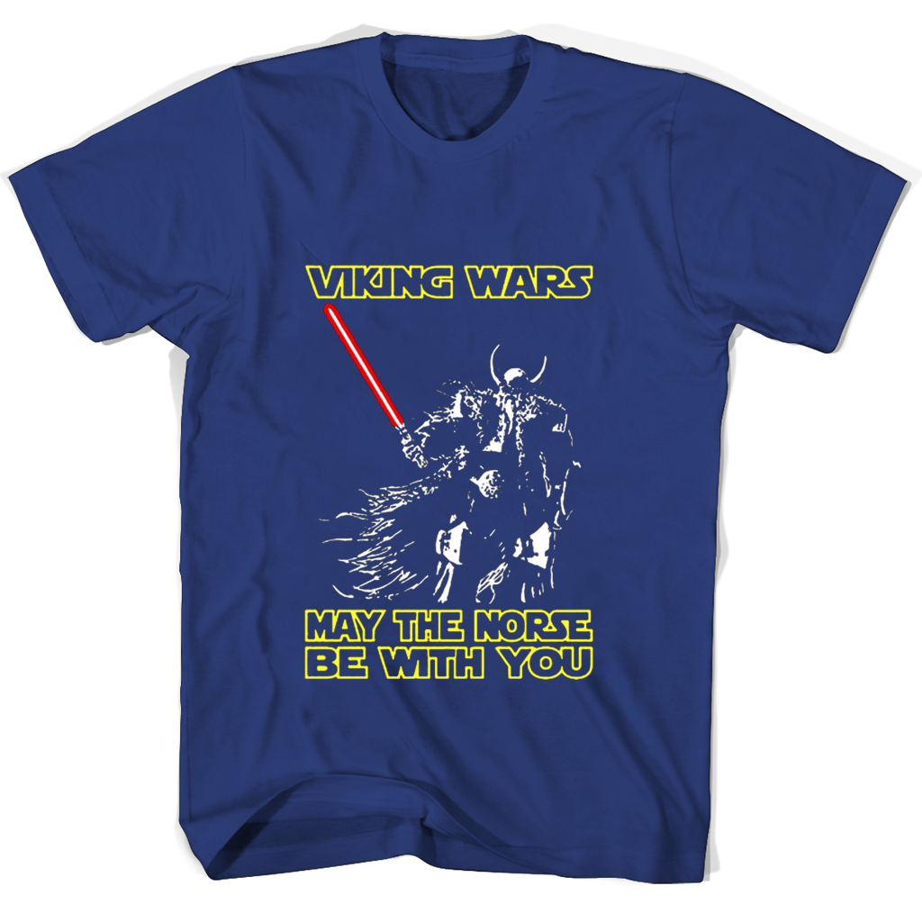 Viking Wars T-Shirts: “May The Norse Be With You”